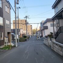 Back street in Sapporo